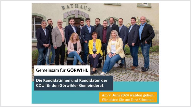 GR-Wahl 2024 Görwihl Gruppenfoto
